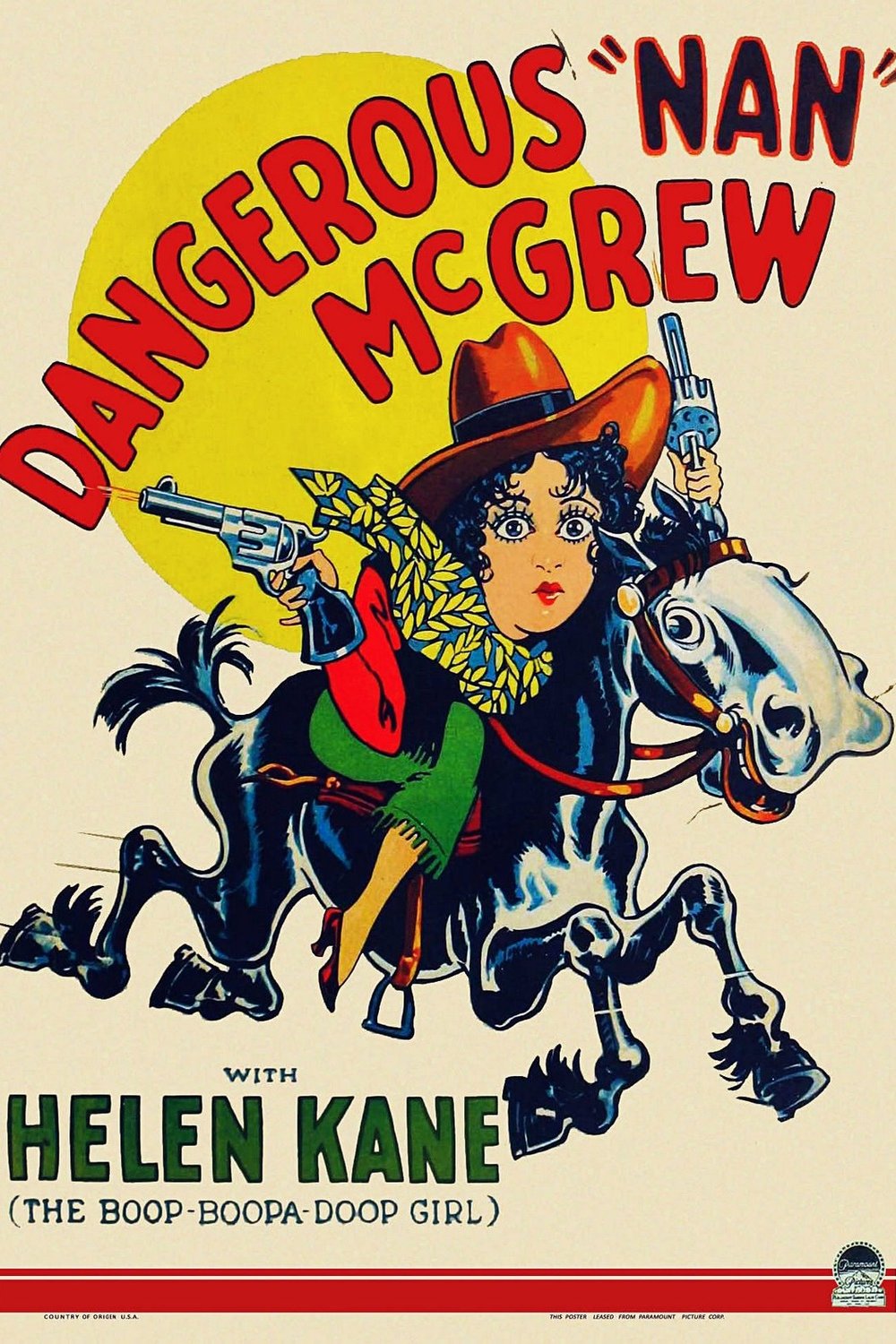 L'affiche du film Dangerous Nan McGrew