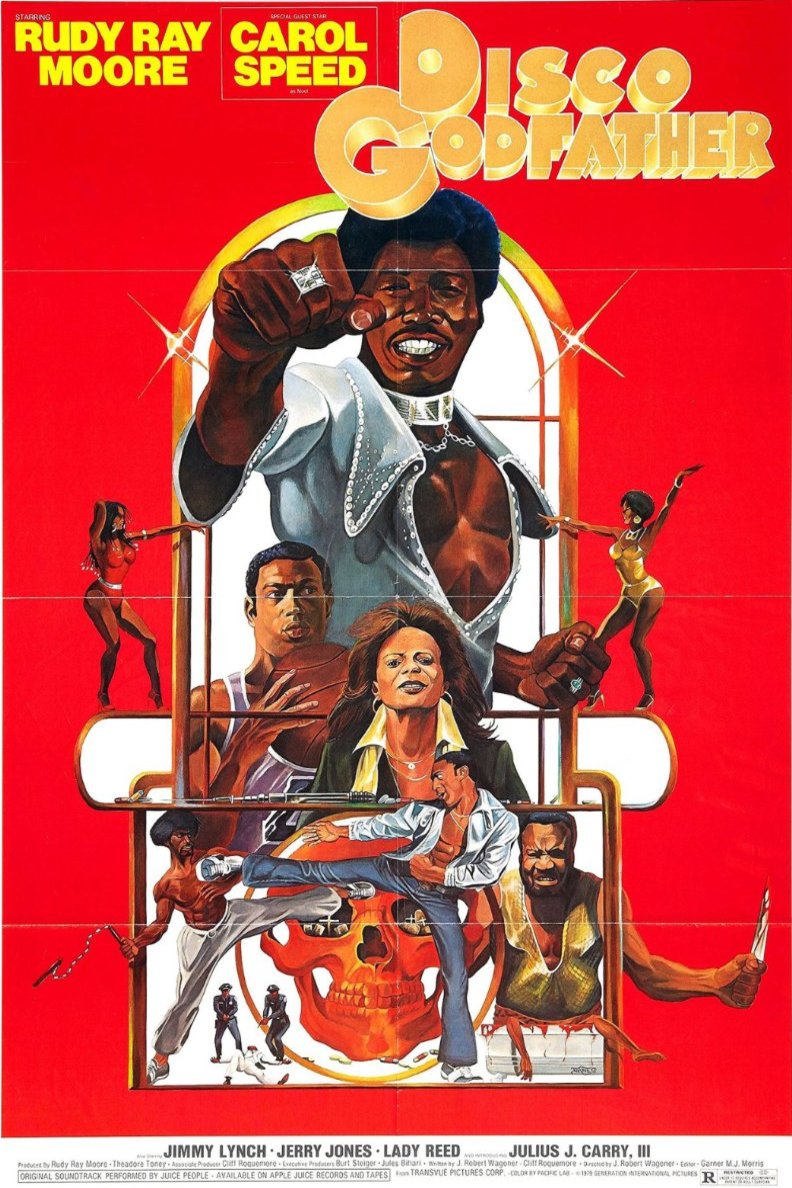 L'affiche du film Disco Godfather