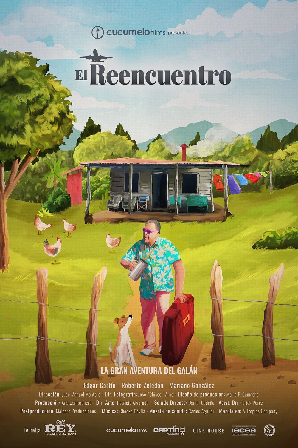 Spanish poster of the movie El Reencuentro: la aventura del Galán
