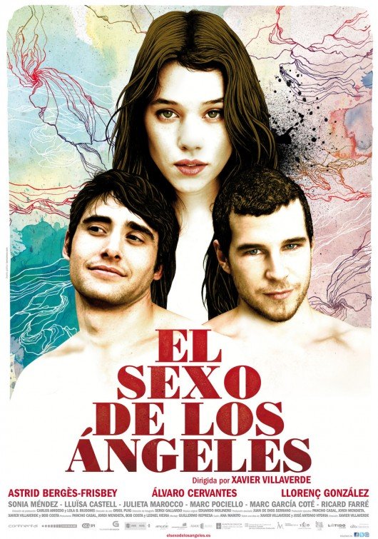 L'affiche originale du film El sexo de los ángeles en espagnol
