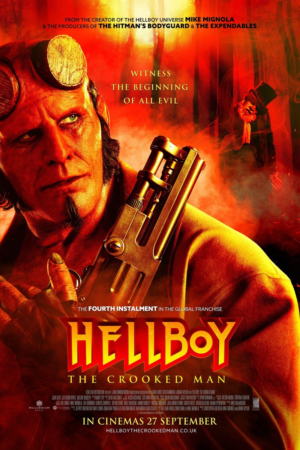 L'affiche du film Hellboy: The Crooked Man