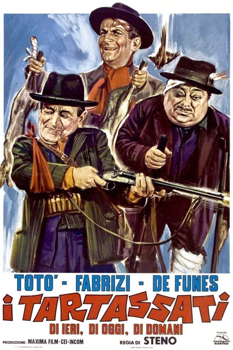 Italian poster of the movie I tartassati