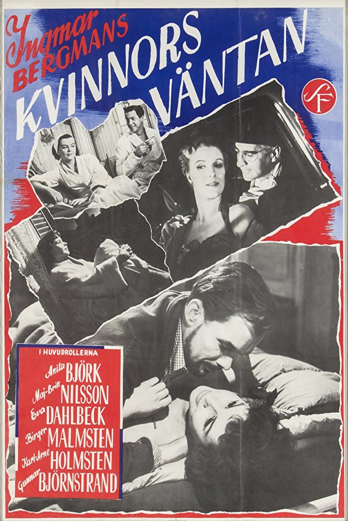 Swedish poster of the movie Kvinnors väntan