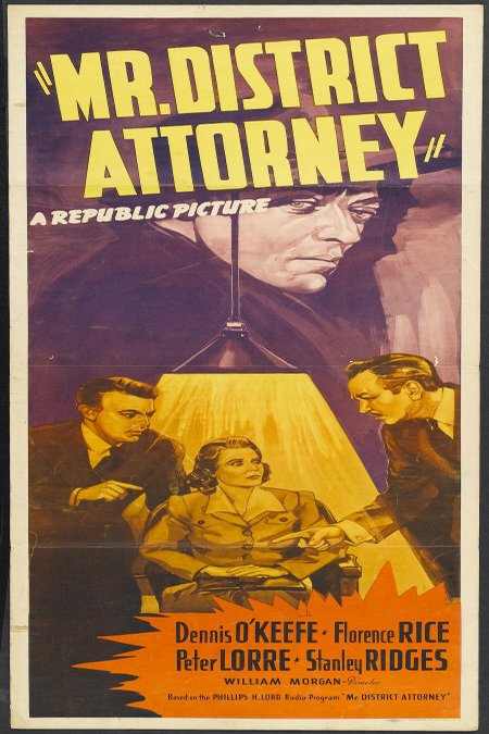 L'affiche du film Mr. District Attorney