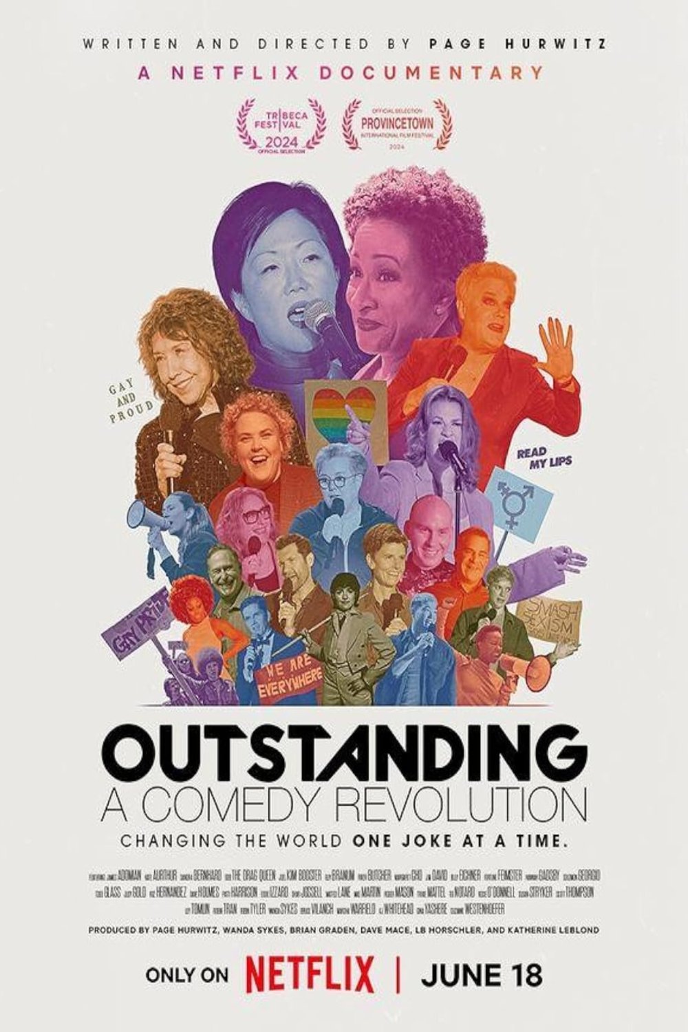 L'affiche du film Outstanding: A Comedy Revolution