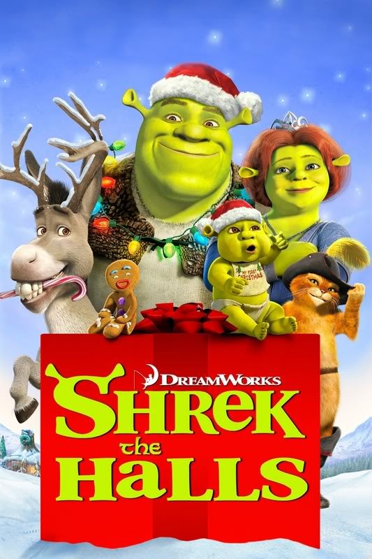 L'affiche du film Shrek the Halls