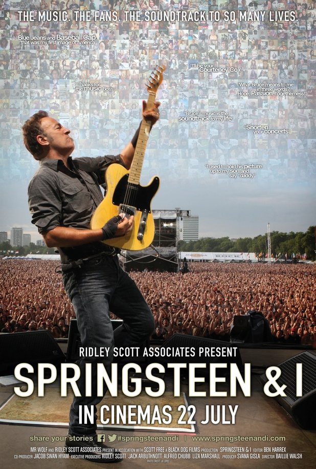 L'affiche du film Springsteen & I
