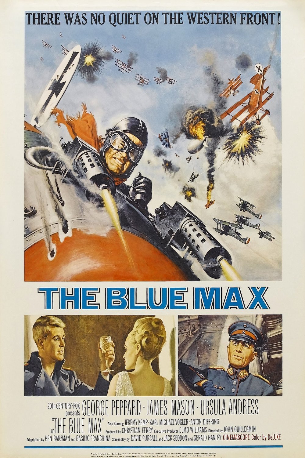 L'affiche du film The Blue Max