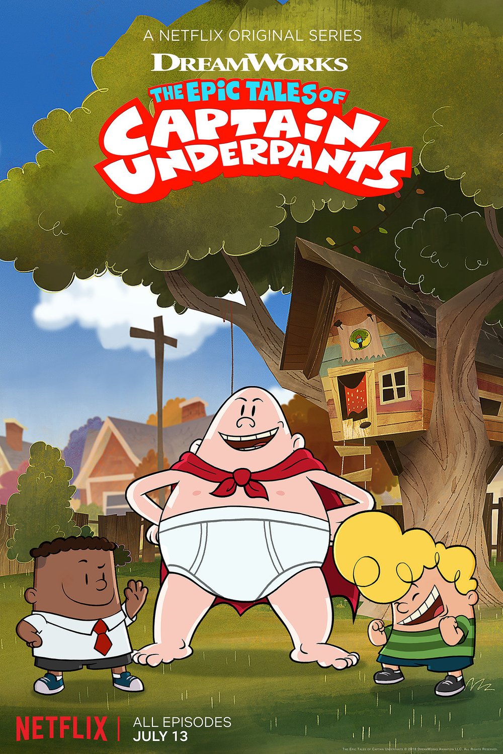 L'affiche du film The Epic Tales of Captain Underpants