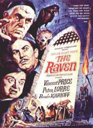 L'affiche du film The Raven [1963]