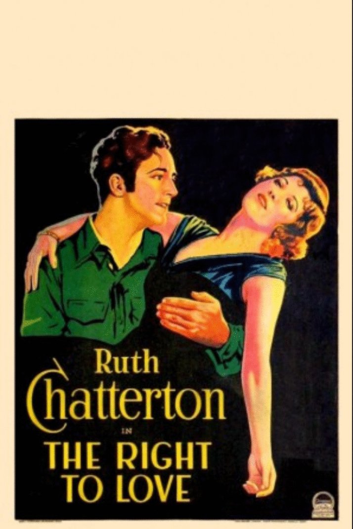 L'affiche du film The Right to Love