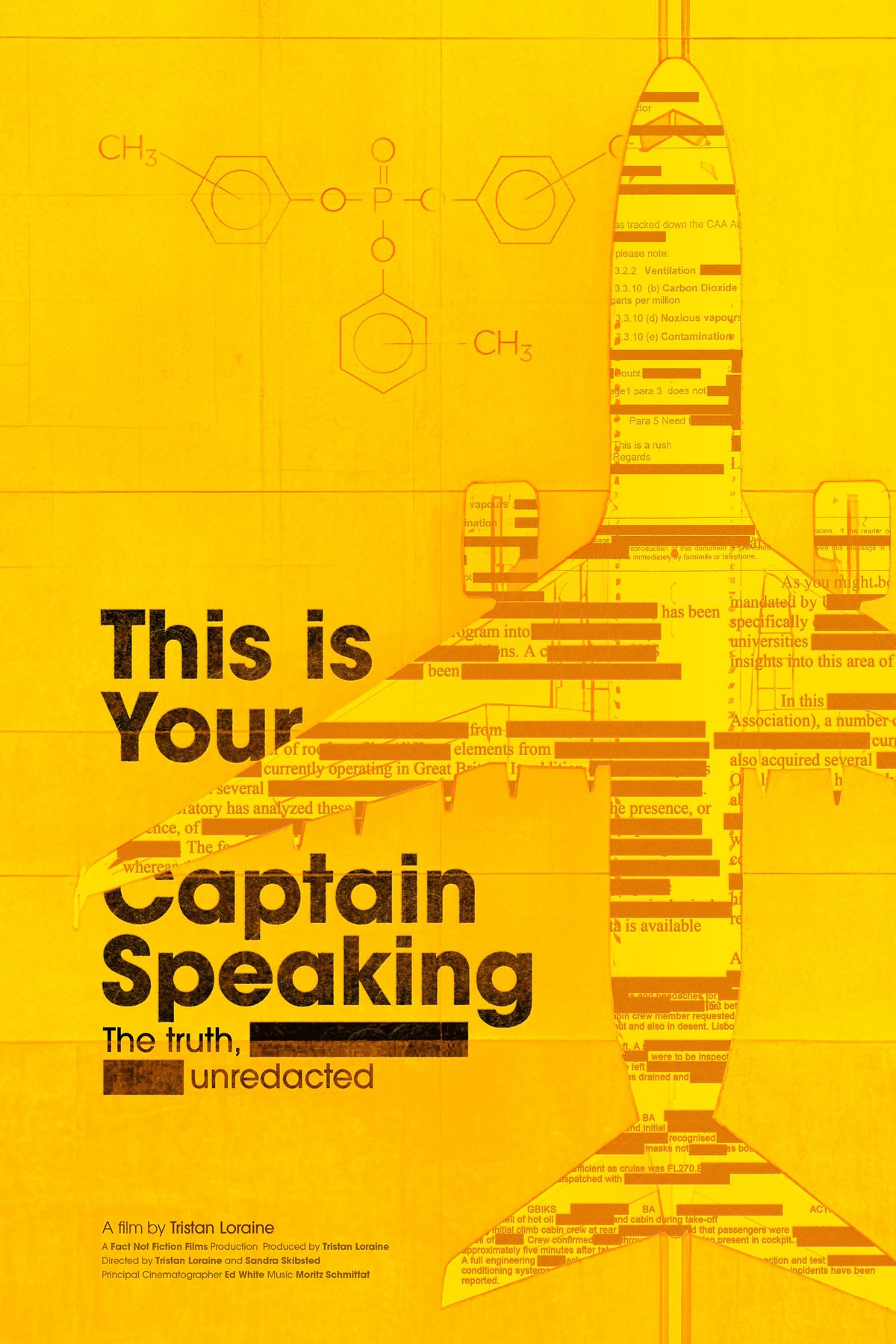 L'affiche du film This is your captain speaking [2025]