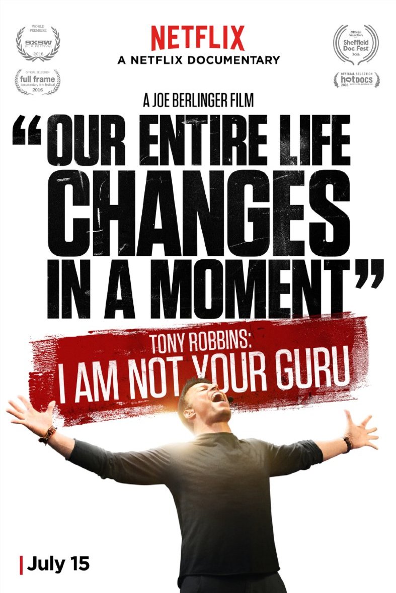 L'affiche du film Tony Robbins: I Am Not Your Guru