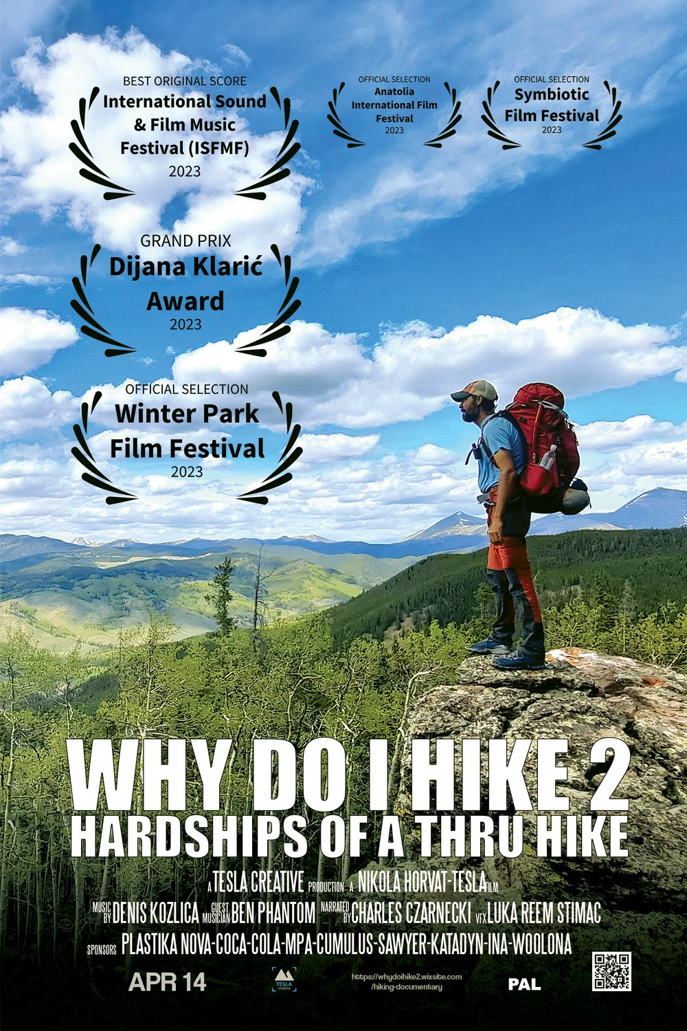 L'affiche du film Why Do I Hike 2: Hardships of a Thru Hike [2023]