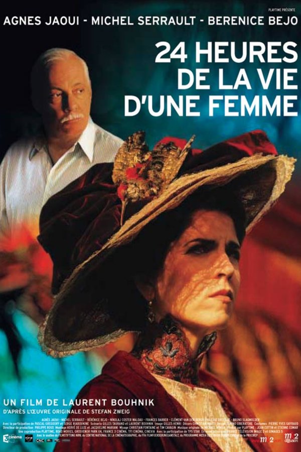 L'affiche du film 24 heures dans la vie d'une femme