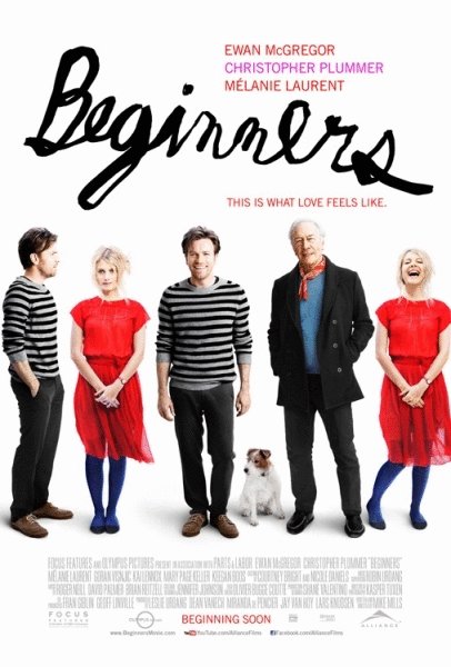 L'affiche du film Beginners