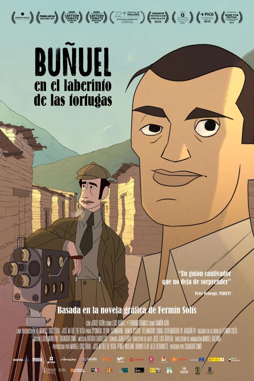 L'affiche originale du film Buñuel après l'âge d'or en espagnol