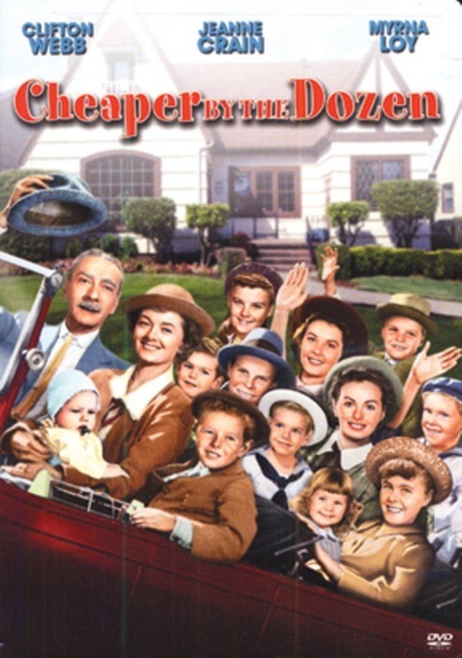 L'affiche du film Cheaper by the Dozen