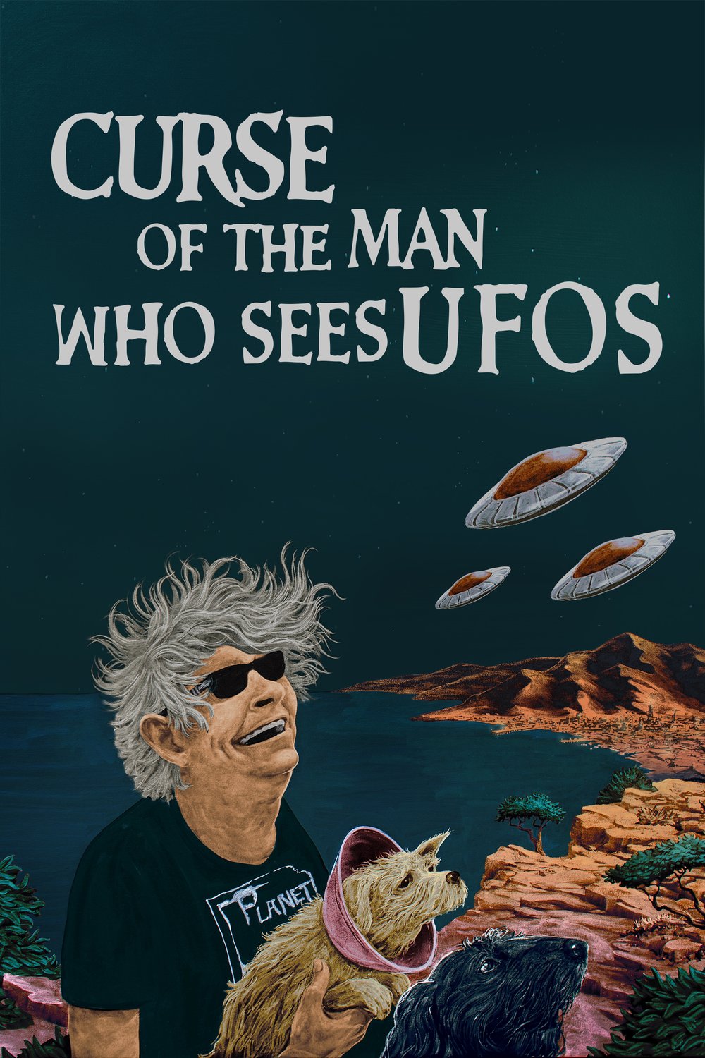 L'affiche du film Curse of the Man Who Sees UFOs