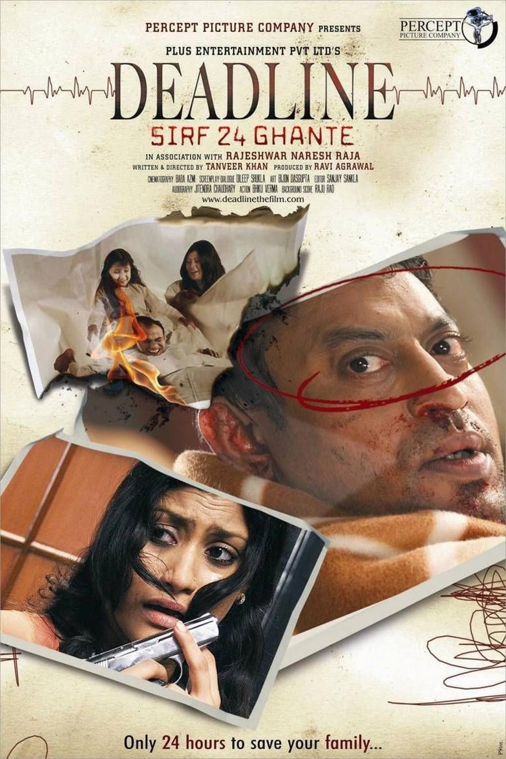 L'affiche originale du film Deadline: Only 24 Hours en Hindi
