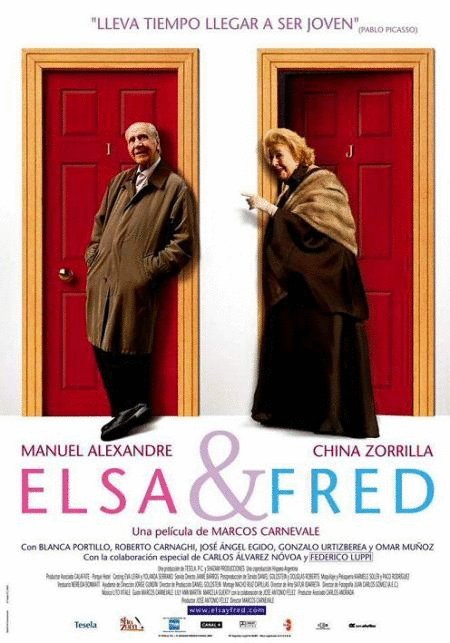 L'affiche originale du film Elsa et Fred en espagnol