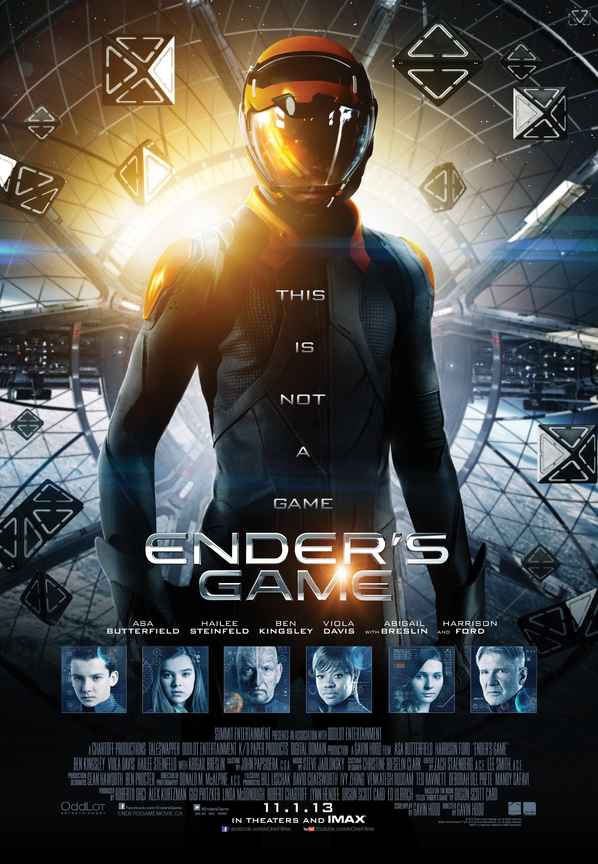 L'affiche du film Ender's Game