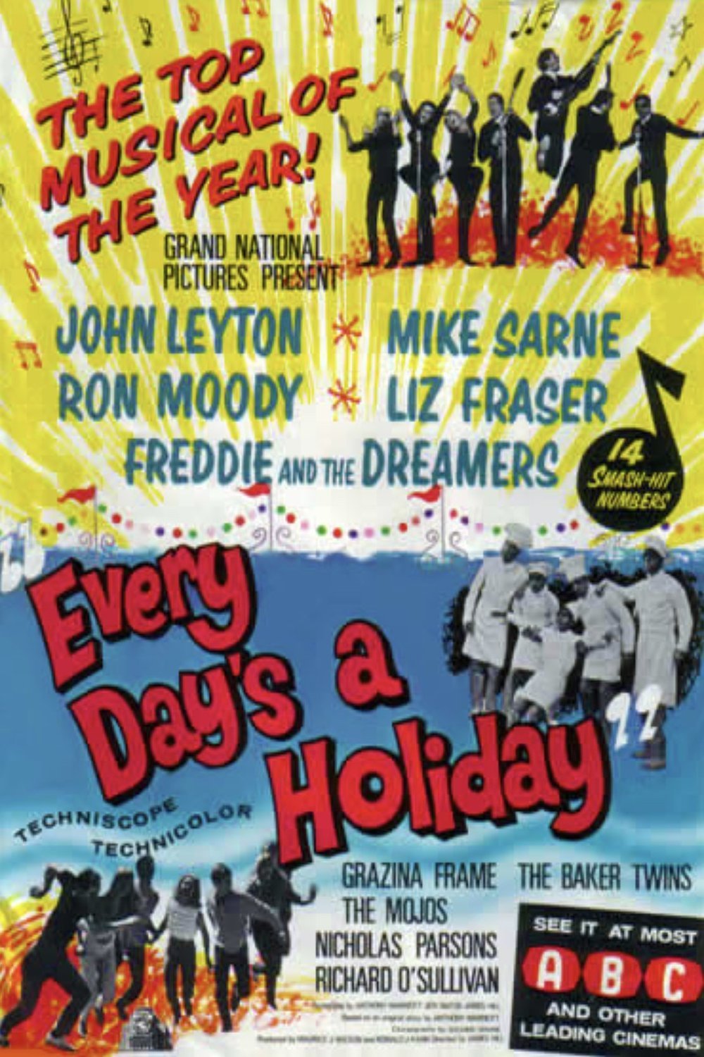 L'affiche du film Every Day's a Holiday
