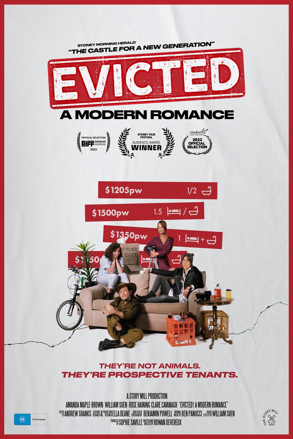 L'affiche du film Evicted: A Modern Romance [2022]