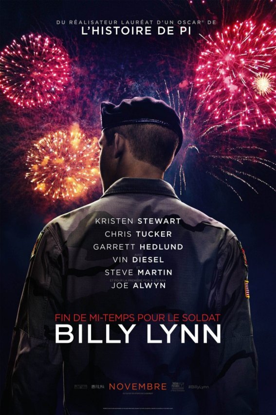Poster of the movie Fin de mi-temps pour le soldat Billy Lynn