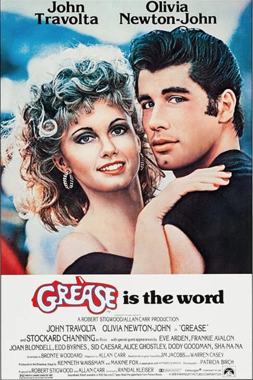 L'affiche du film Grease