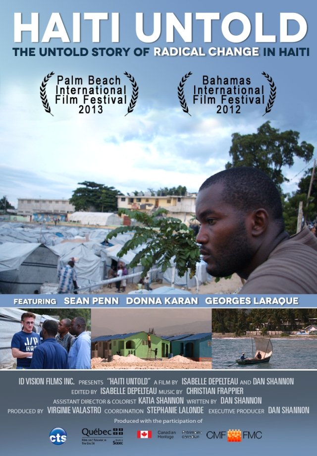 L'affiche du film Haiti Untold