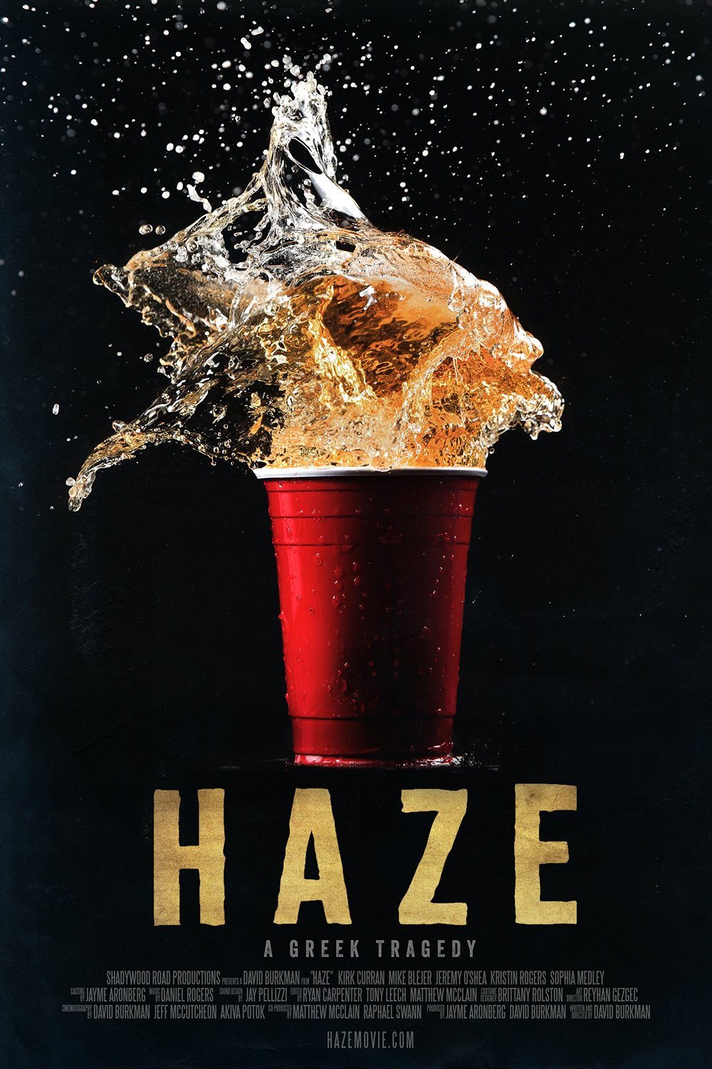 L'affiche du film Haze
