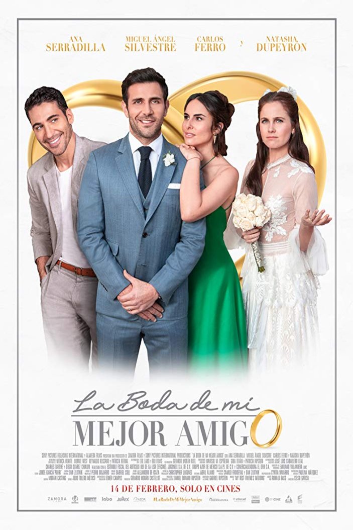 L'affiche originale du film My Best Friend's Wedding en espagnol