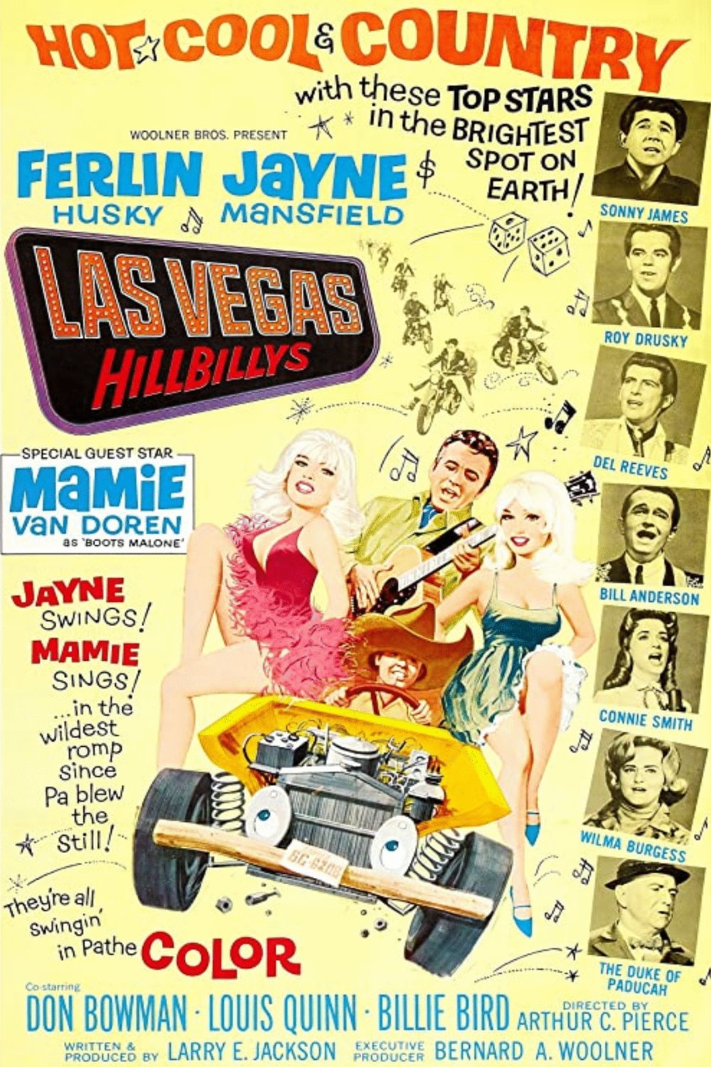 L'affiche du film Las Vegas Hillbillys