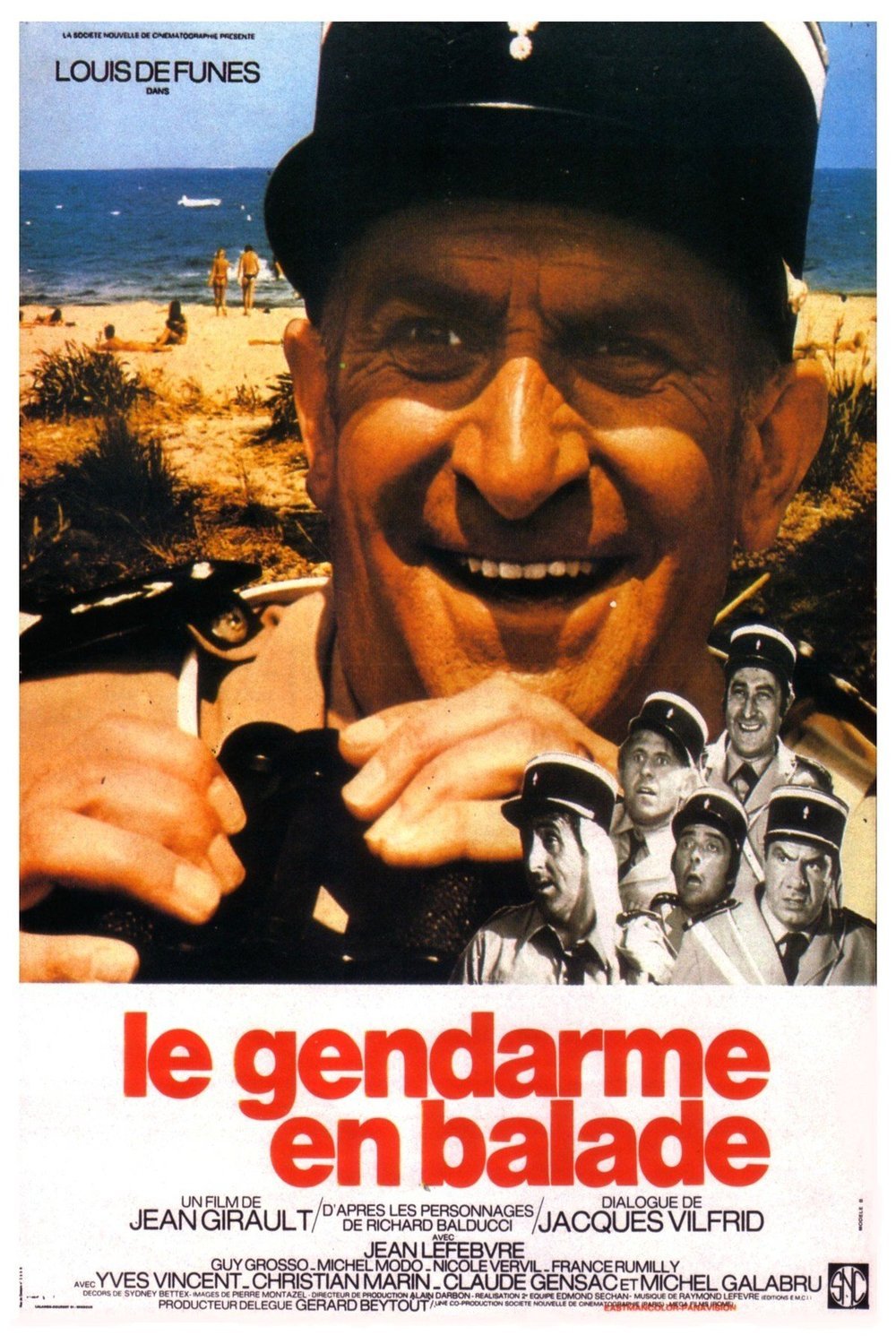 L'affiche du film Le gendarme en balade