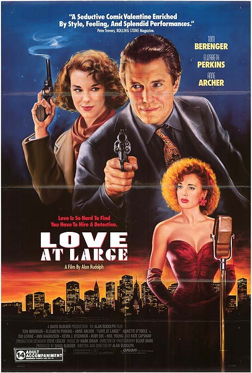 L'affiche du film Love at Large
