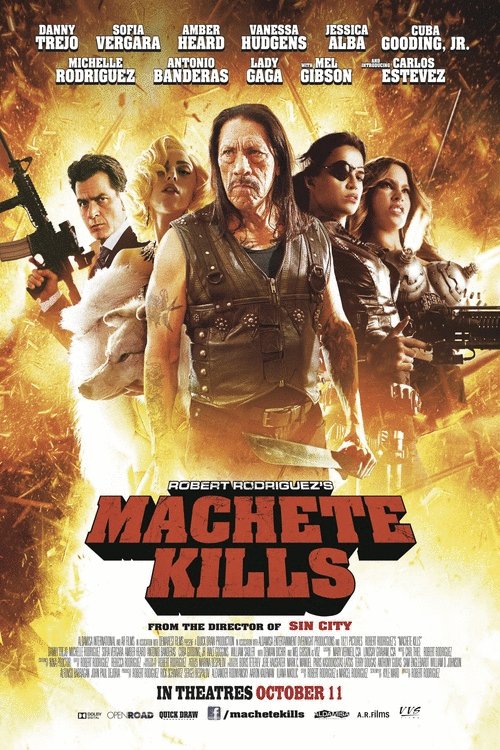 L'affiche du film Machete Kills