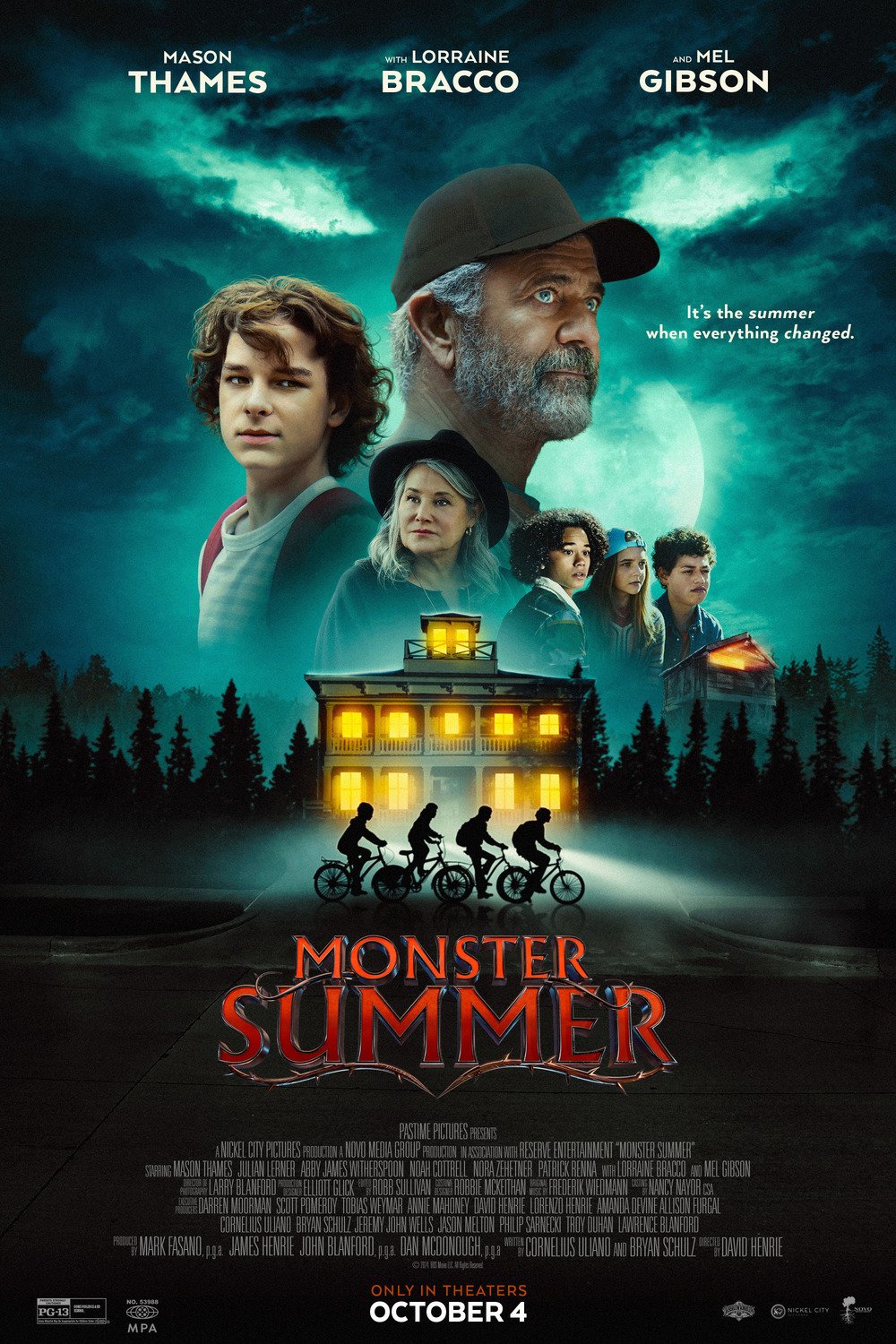 L'affiche du film Monster Summer