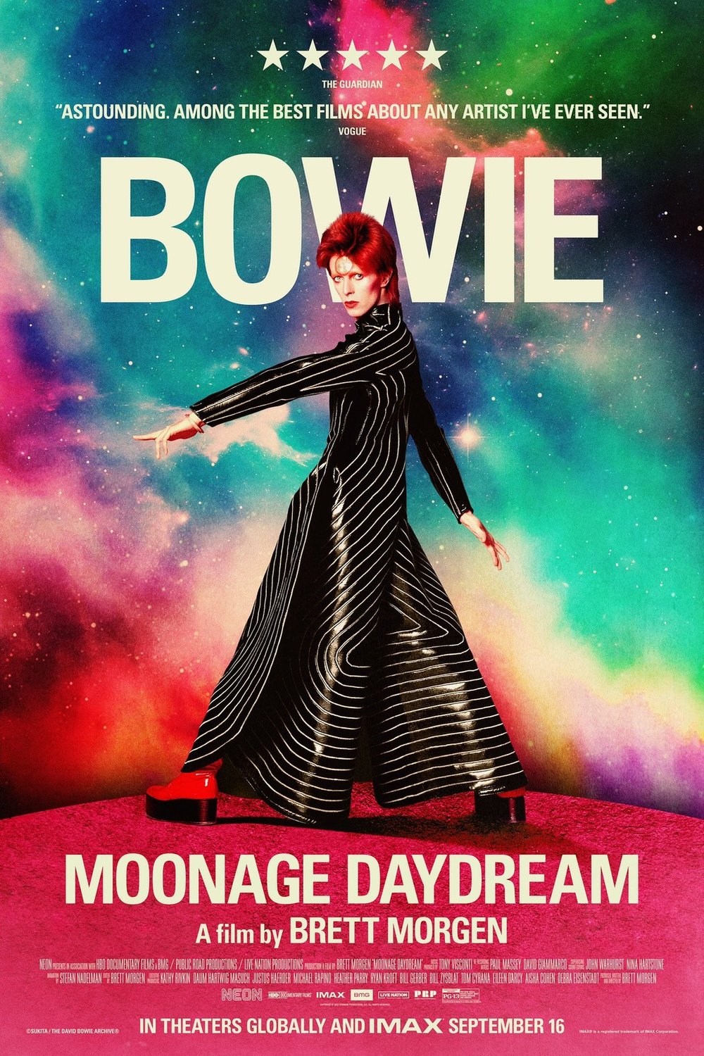 L'affiche du film Moonage Daydream [2022]
