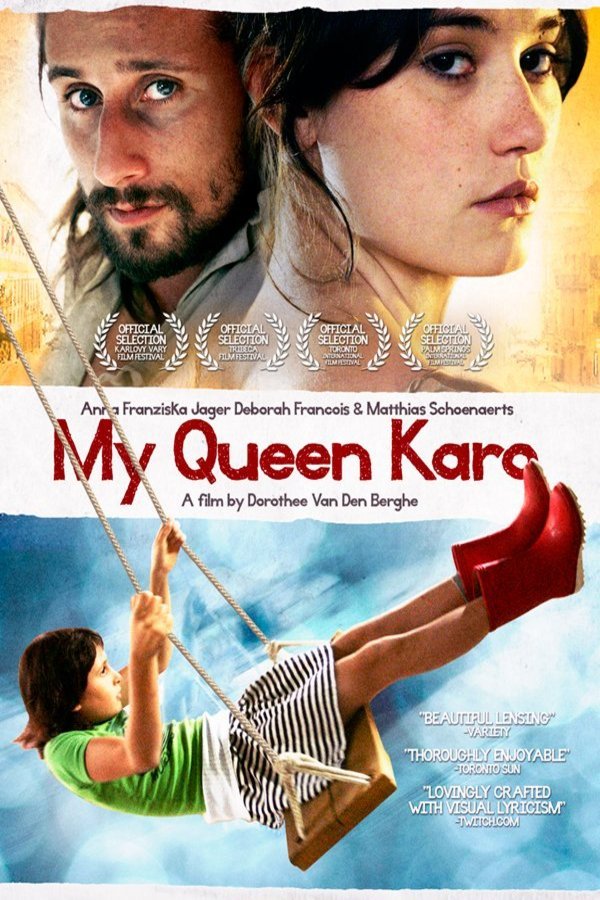 Flemish poster of the movie My Queen Karo