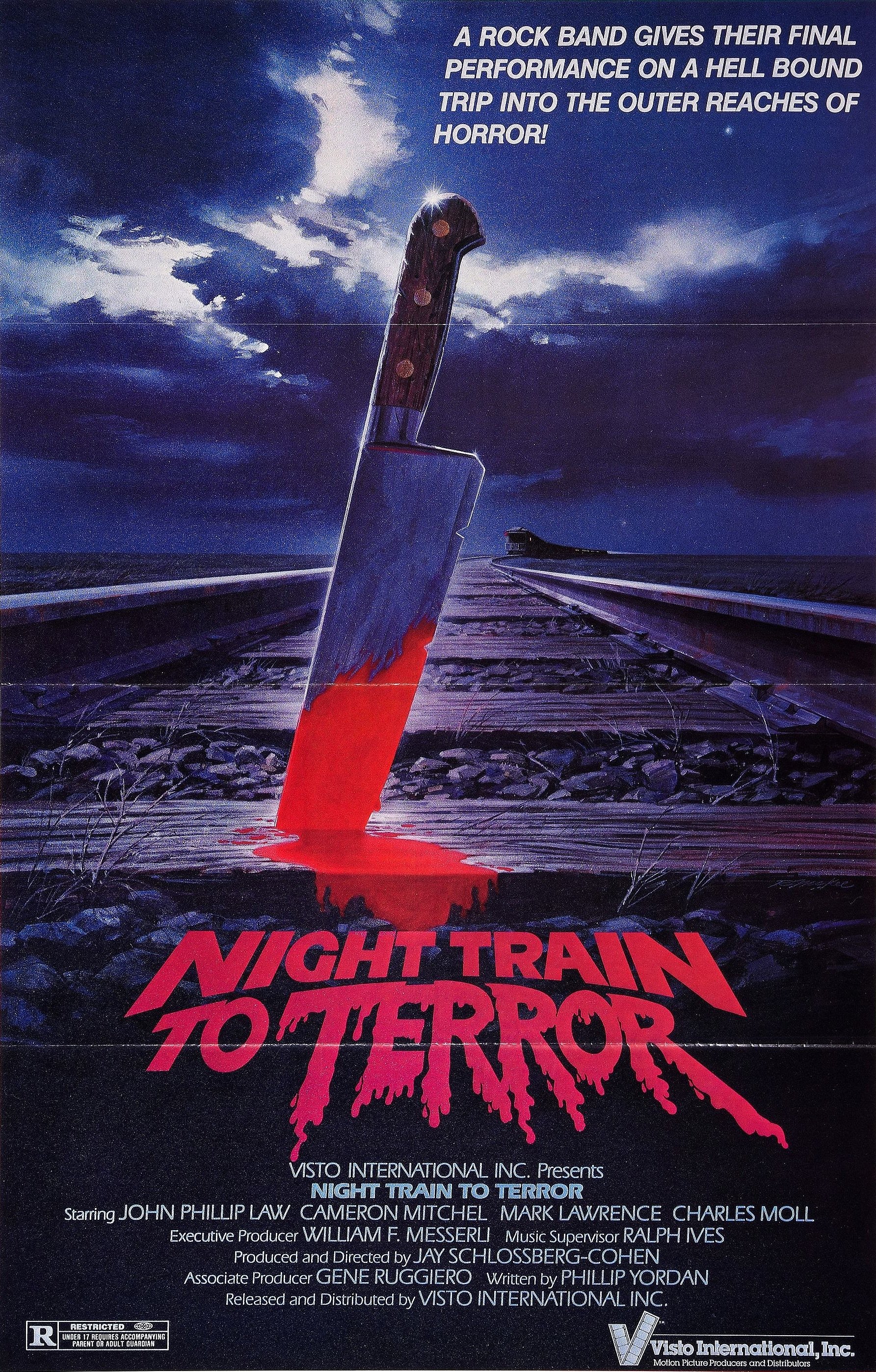 L'affiche du film Night Train to Terror