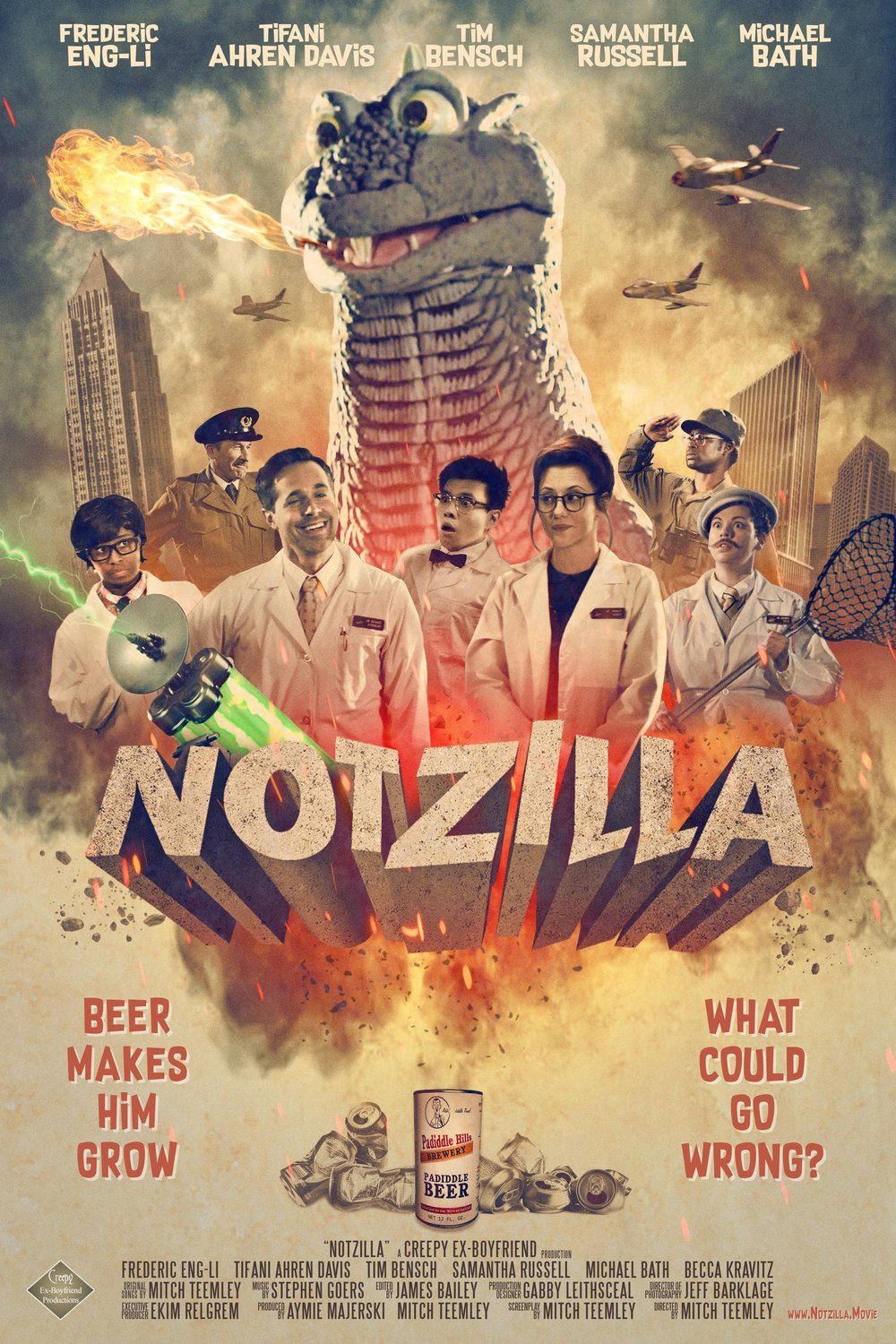 L'affiche du film Notzilla