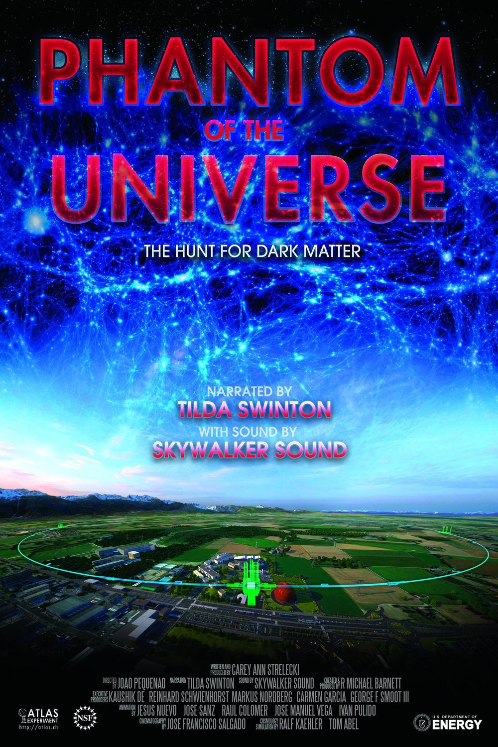 L'affiche du film Phantom of the Universe: The Hunt for Dark Matter