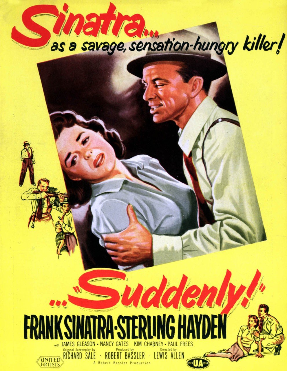 L'affiche du film Suddenly