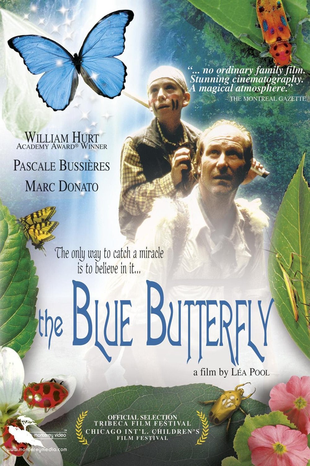 L'affiche du film The Blue Butterfly