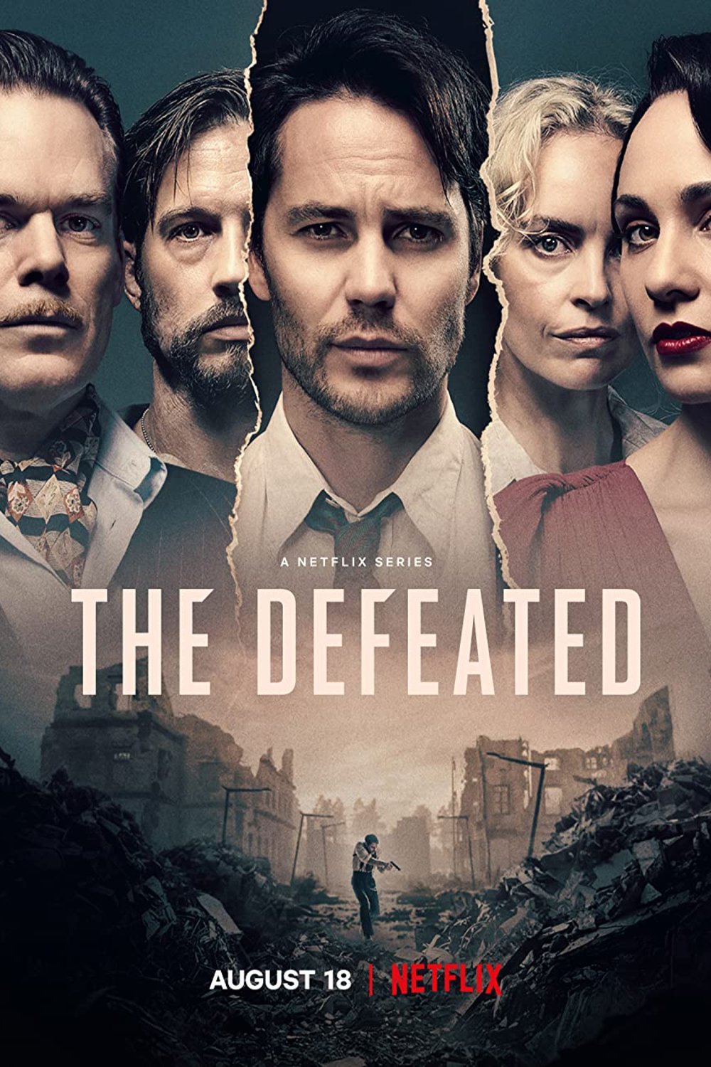 L'affiche du film The Defeated