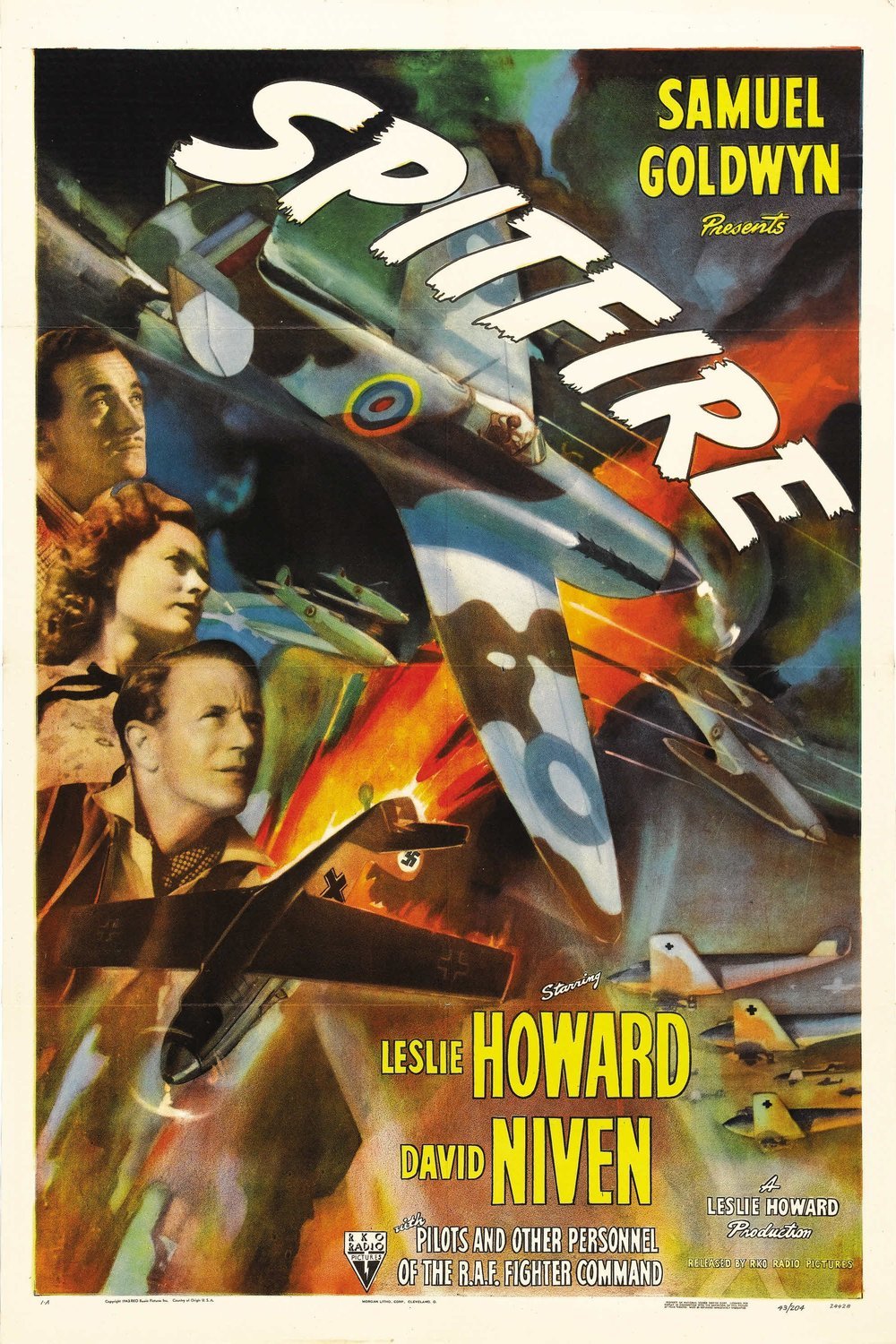 L'affiche du film Spitfire - The First of the Few