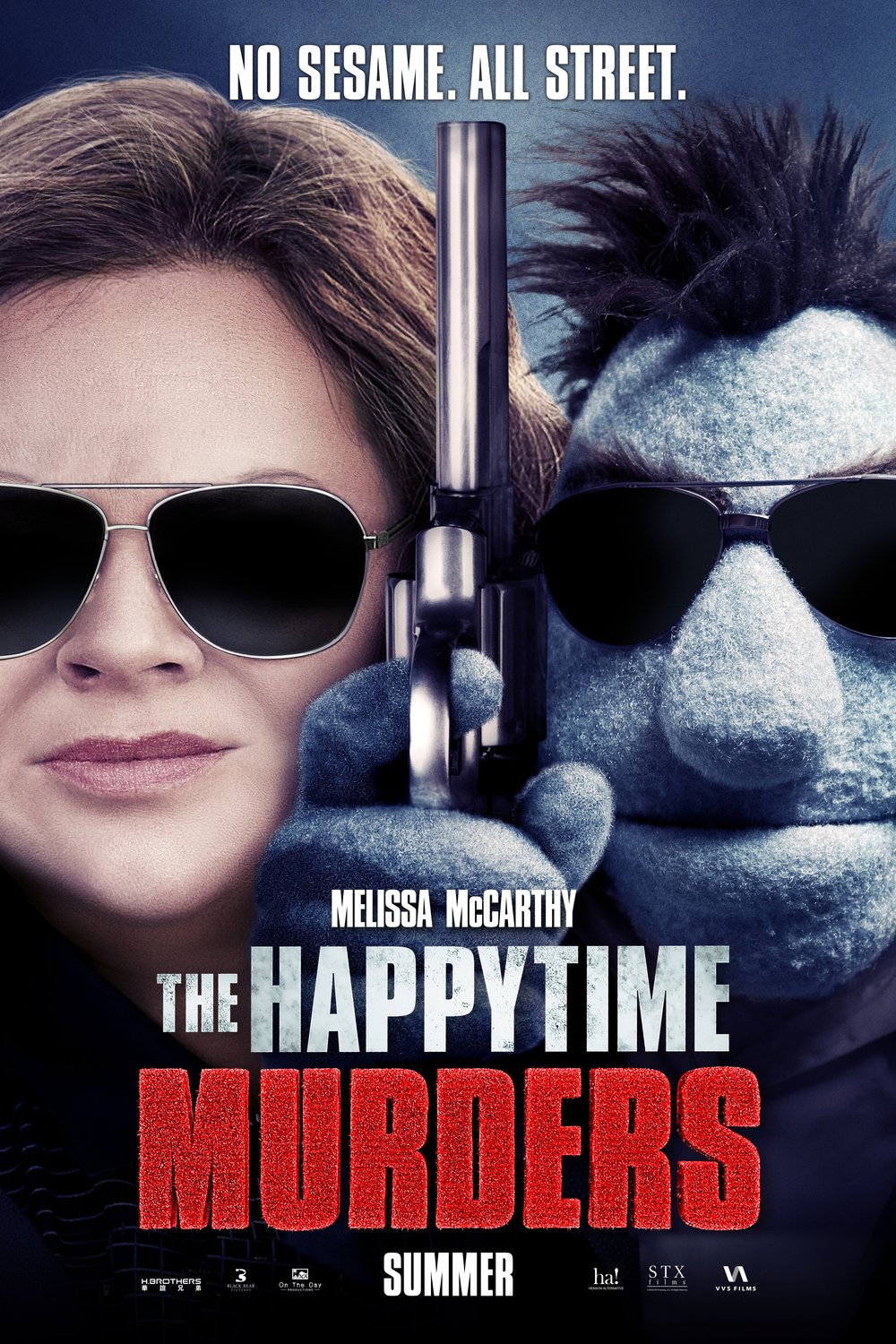 L'affiche du film The Happytime Murders
