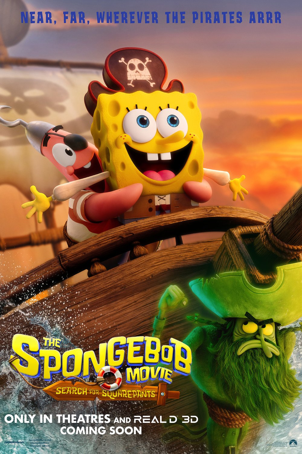 Poster of the movie The SpongeBob Movie: Search for SquarePants [2025]