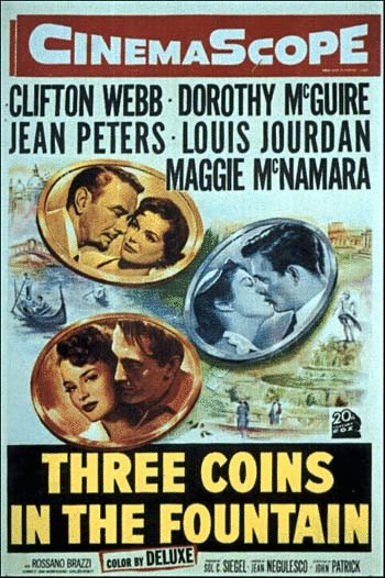 L'affiche du film Three Coins in the Fountain